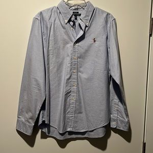 Long sleeve button up Ralph Lauren shirt